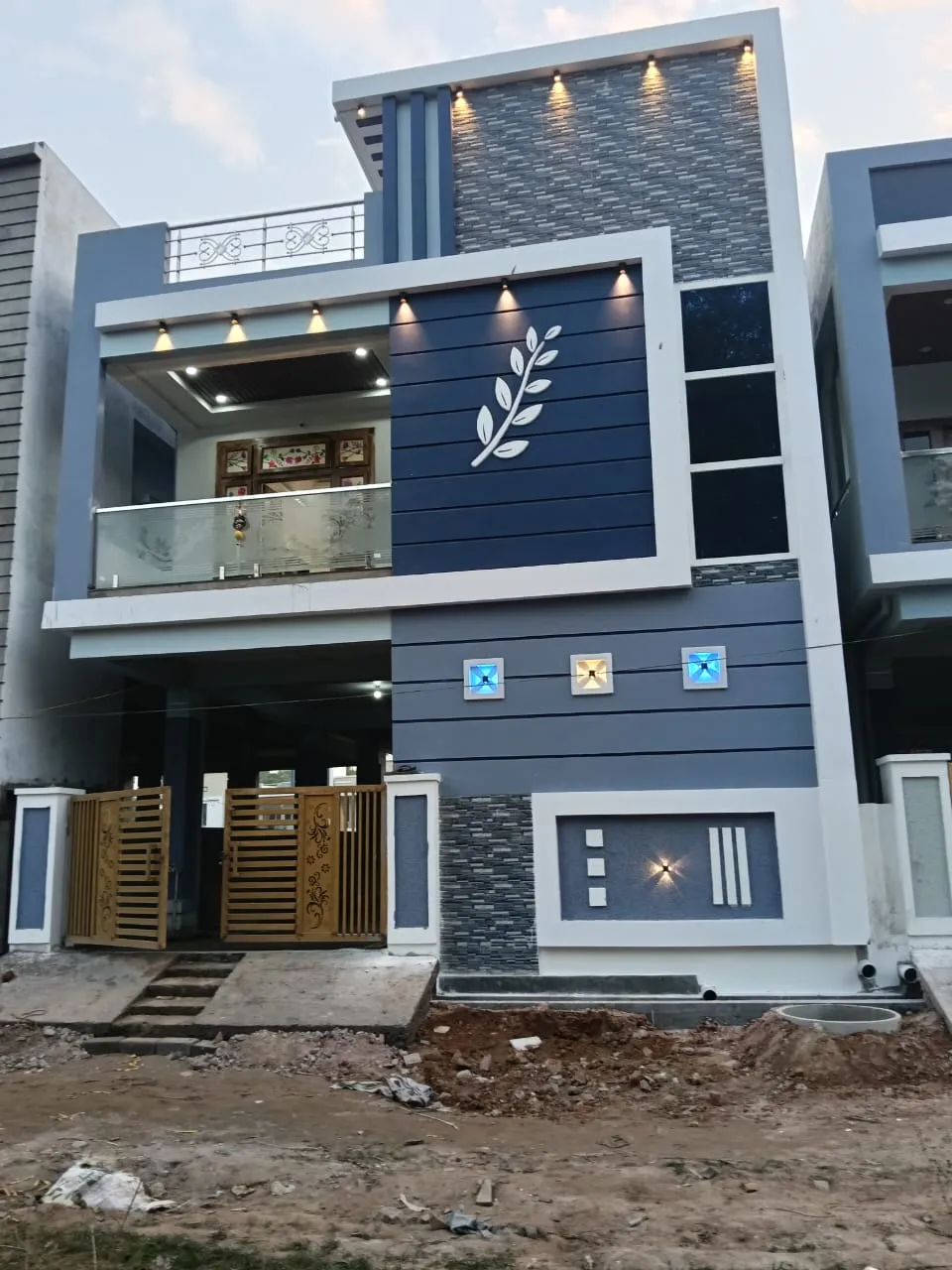 2 BHK Individual House in ratnagiri hills, ANAKAPALLI - luxury villa - Main Elevation Photo